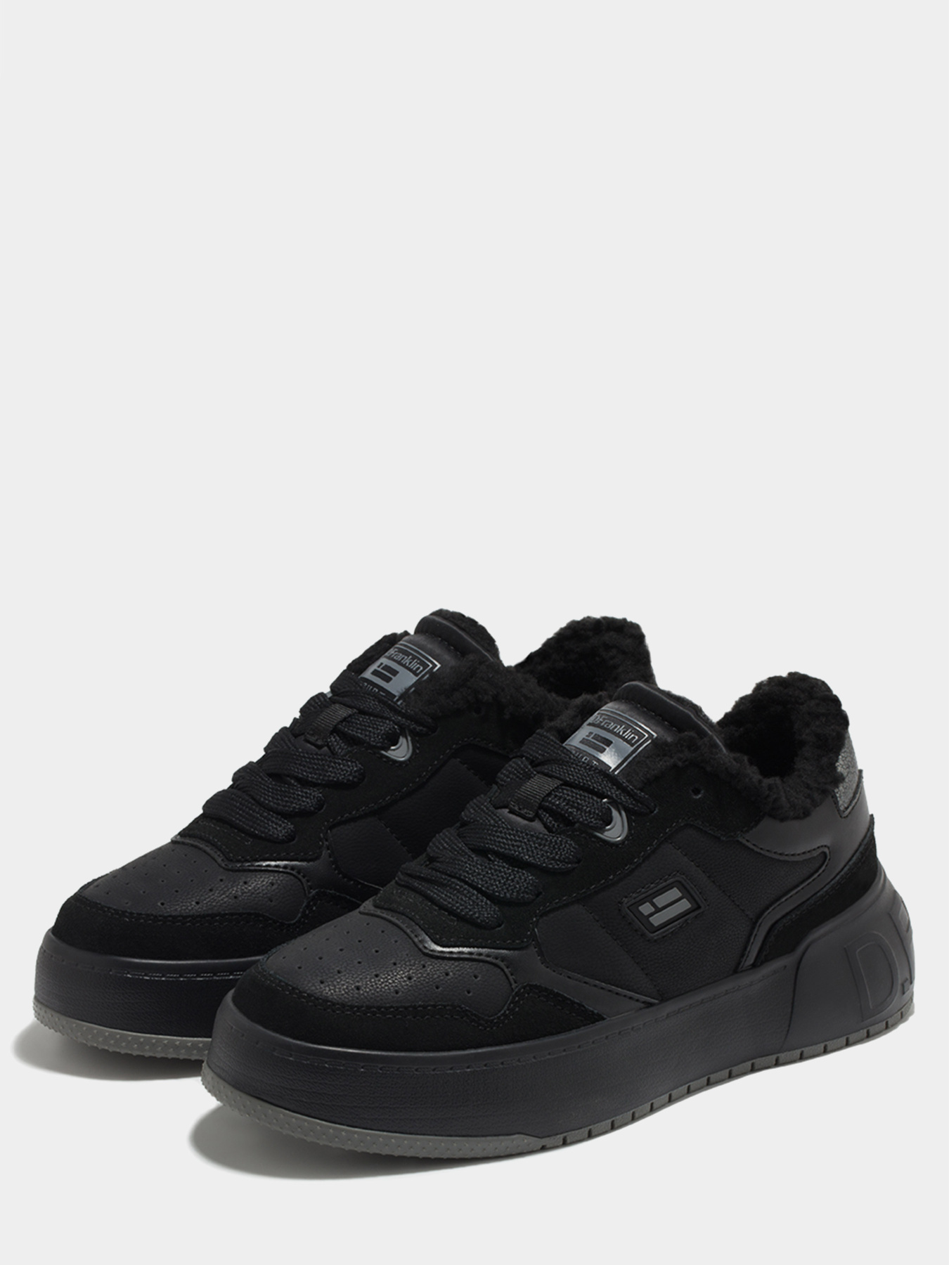 Кеды женские D.Franklin COURT модель DFSH321100-BLAC Фото