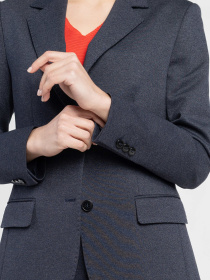 Жакет женский W02.04.09.612 Arber темно-синий трикотажный модель W02.04.09.612 Фото