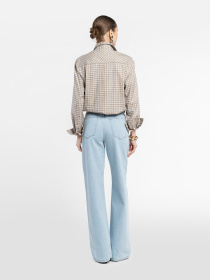 Сорочка жіноча W05.04.17.611 Arber бежева бавовняна модель W05.04.17.611 Фото