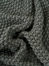 Плед - Покрывало LВязаные - Все Сезоны Серый модель 121025 Фото