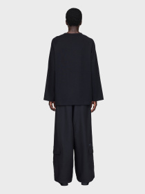 Лонгслив Y-3 Top 3-Stripes модель JW7351 Фото