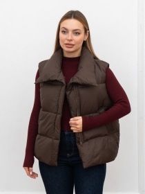 Утеплений жилет UVENTUM модель 1150-BM-brown Утеплений жилет UVENTUM модель 1150-BM-brown Фото