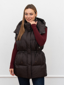 Утепленный жилет UVENTUM модель 1155-BM-brown Утепленный жилет UVENTUM модель 1155-BM-brown Фото