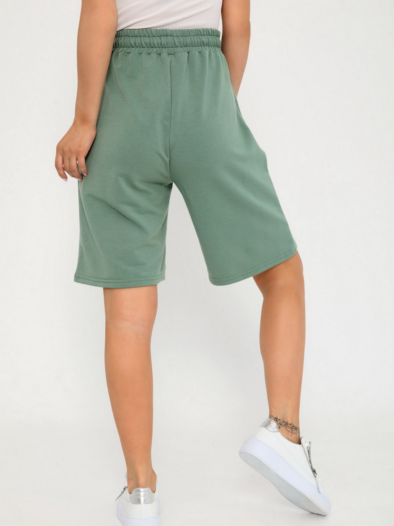 Шорти ISSA Plus модель 12792_olive Фото