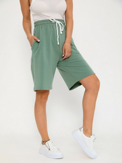 Шорти ISSA Plus модель 12792_olive — фото 4 - INTERTOP