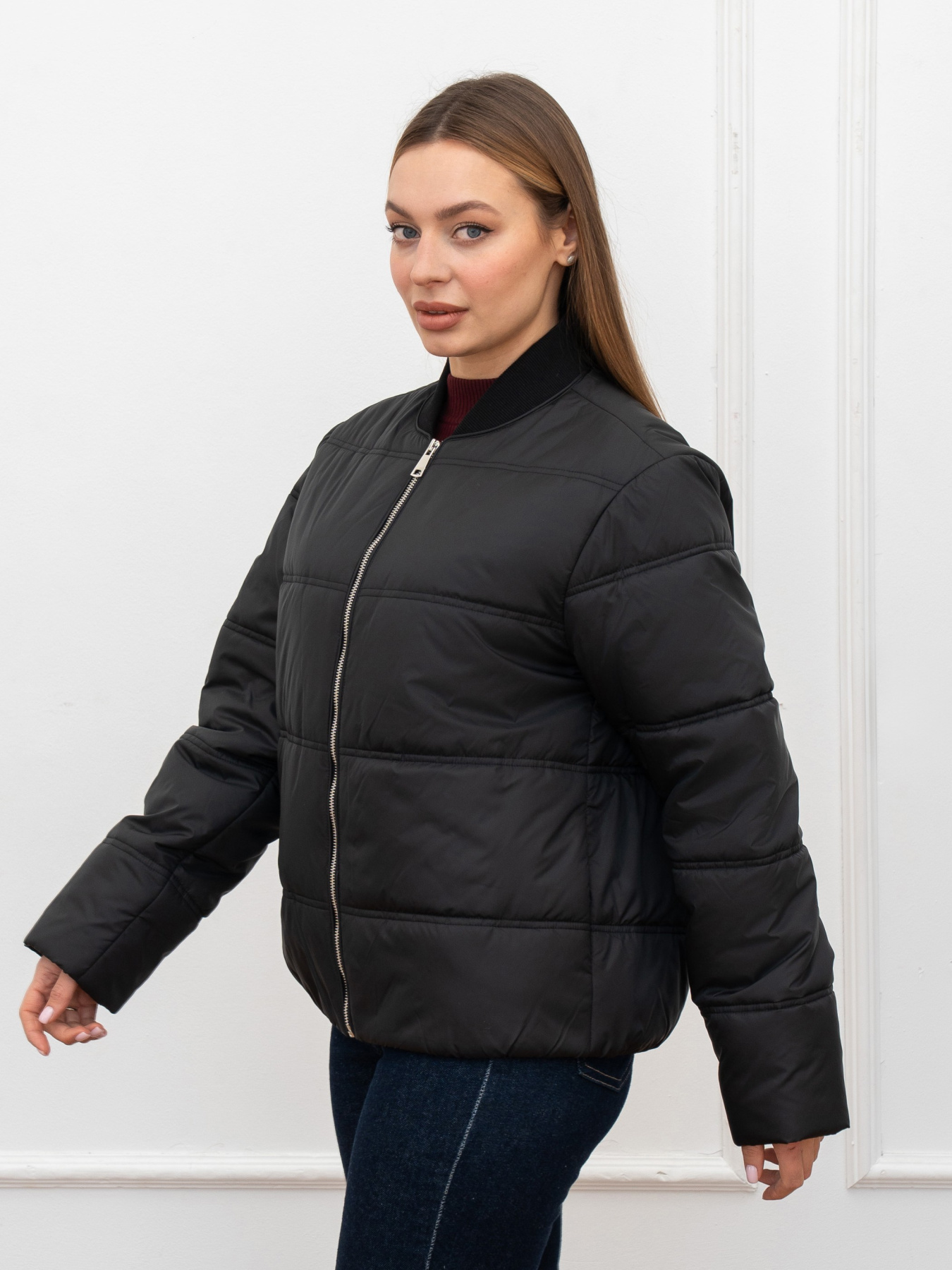 Куртка жіноча демісезонна модель 1170-BM-BLC Фото