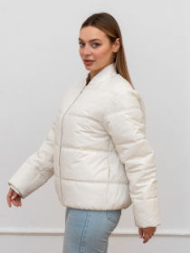 Демисезонная куртка UVENTUM модель 1170-BM-milk Демисезонная куртка UVENTUM модель 1170-BM-milk Фото