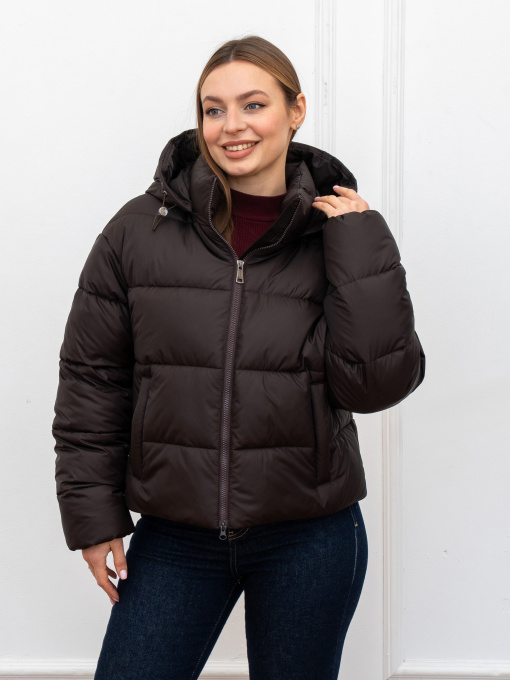 Демісезонна куртка UVENTUM модель 1130-BM-brown Фото