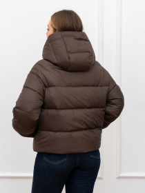 Демісезонна куртка UVENTUM модель 1130-BM-chocolate Фото