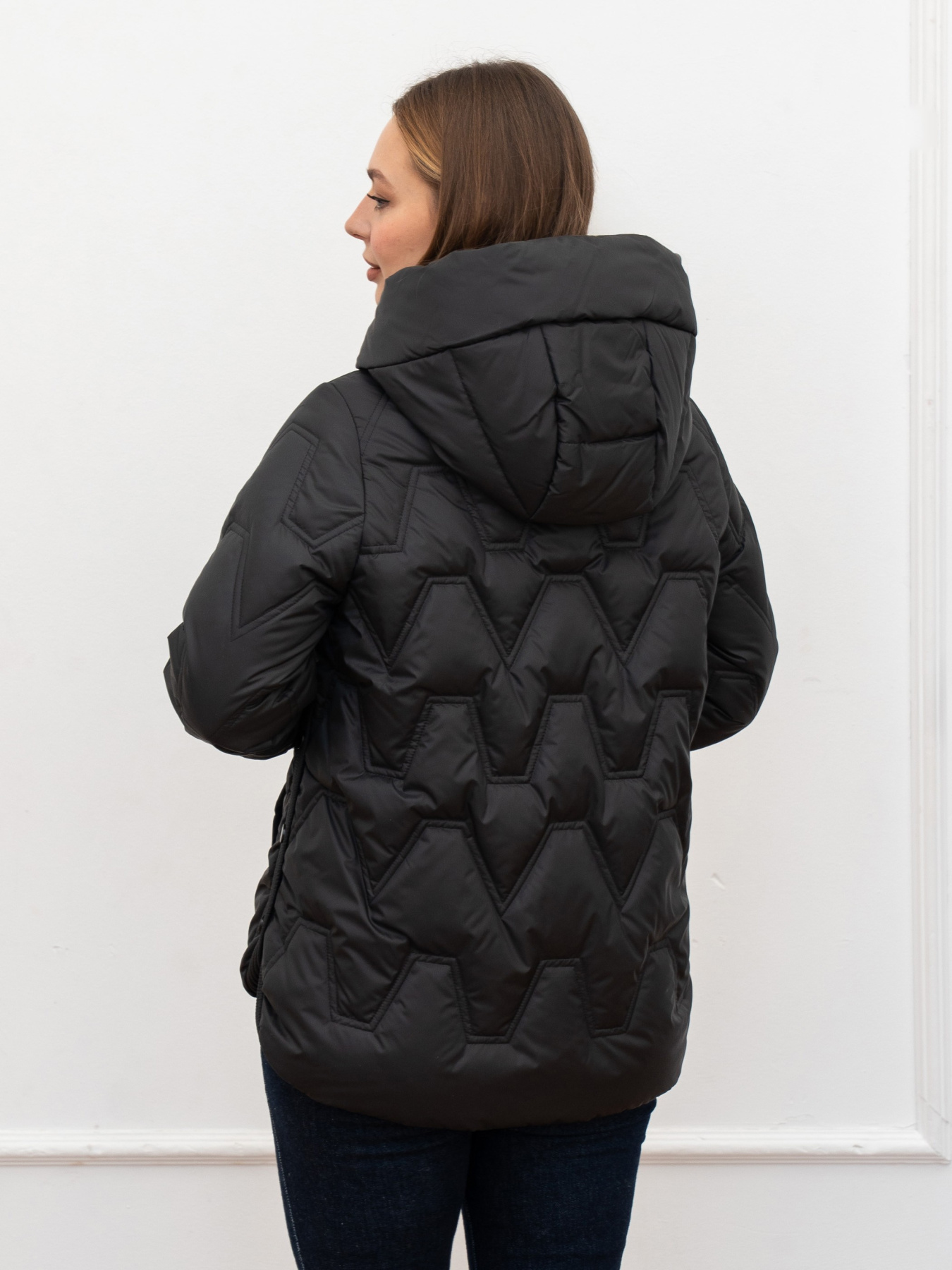 Демисезонная куртка UVENTUM модель 990-BM-BLC Фото