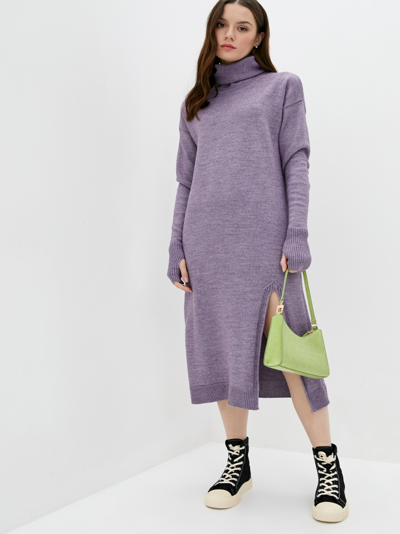 Сукня міді Sewel модель PW882170000 Фото