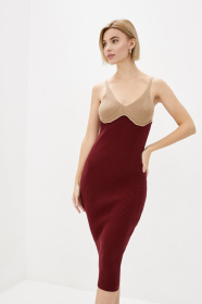 Сукня міді Sewel модель PW885086200 Фото