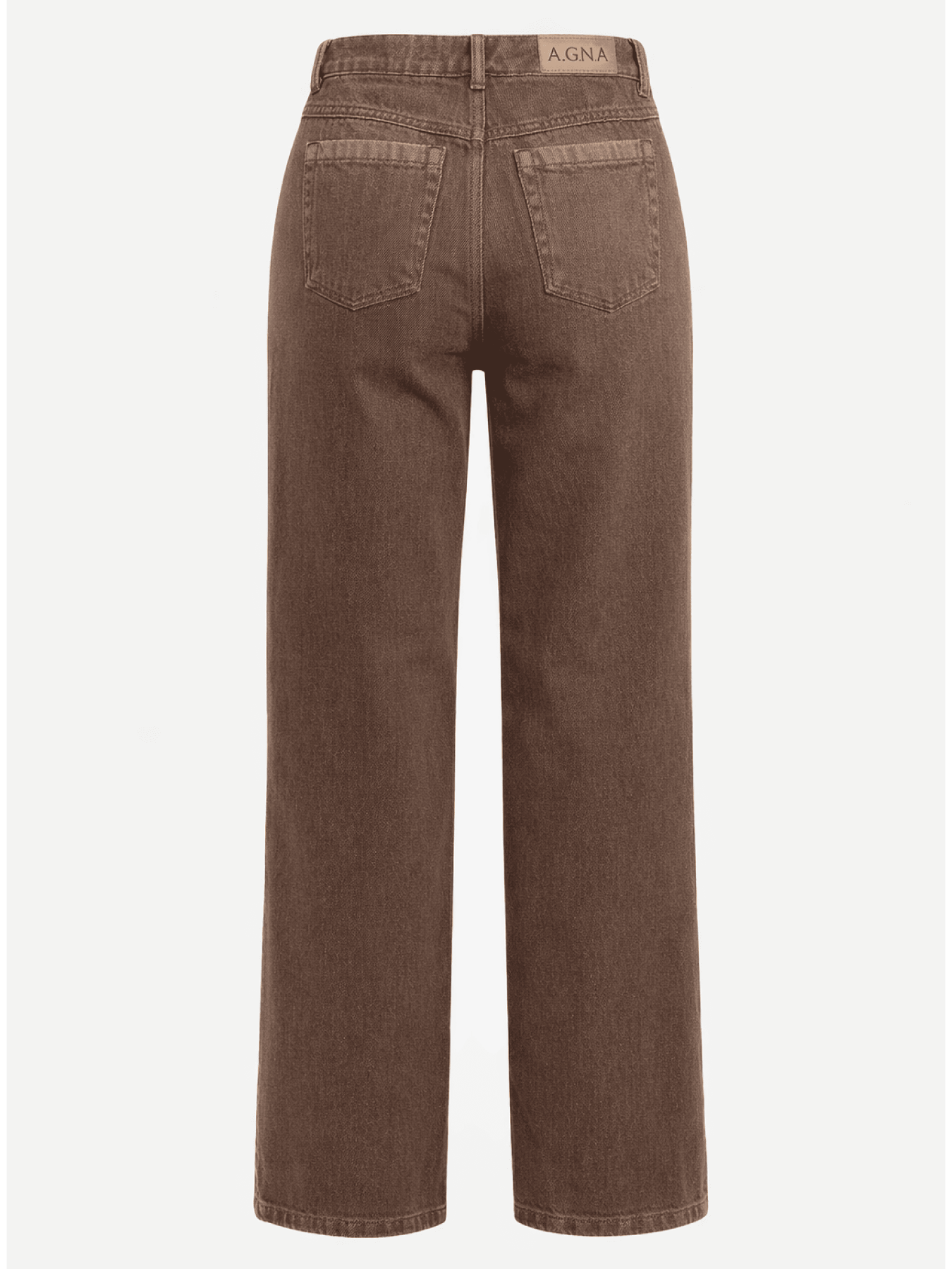 Прямі джинси A.G.N.A модель AG-2012-BROWN Фото