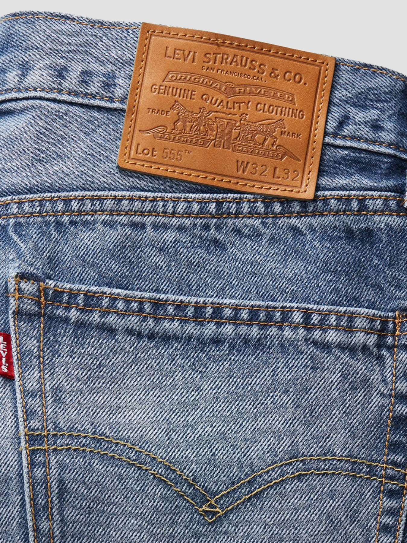 Прямі джинси Levi's модель 000LO;0004 Прямі джинси Levi's модель 000LO;0004 Фото