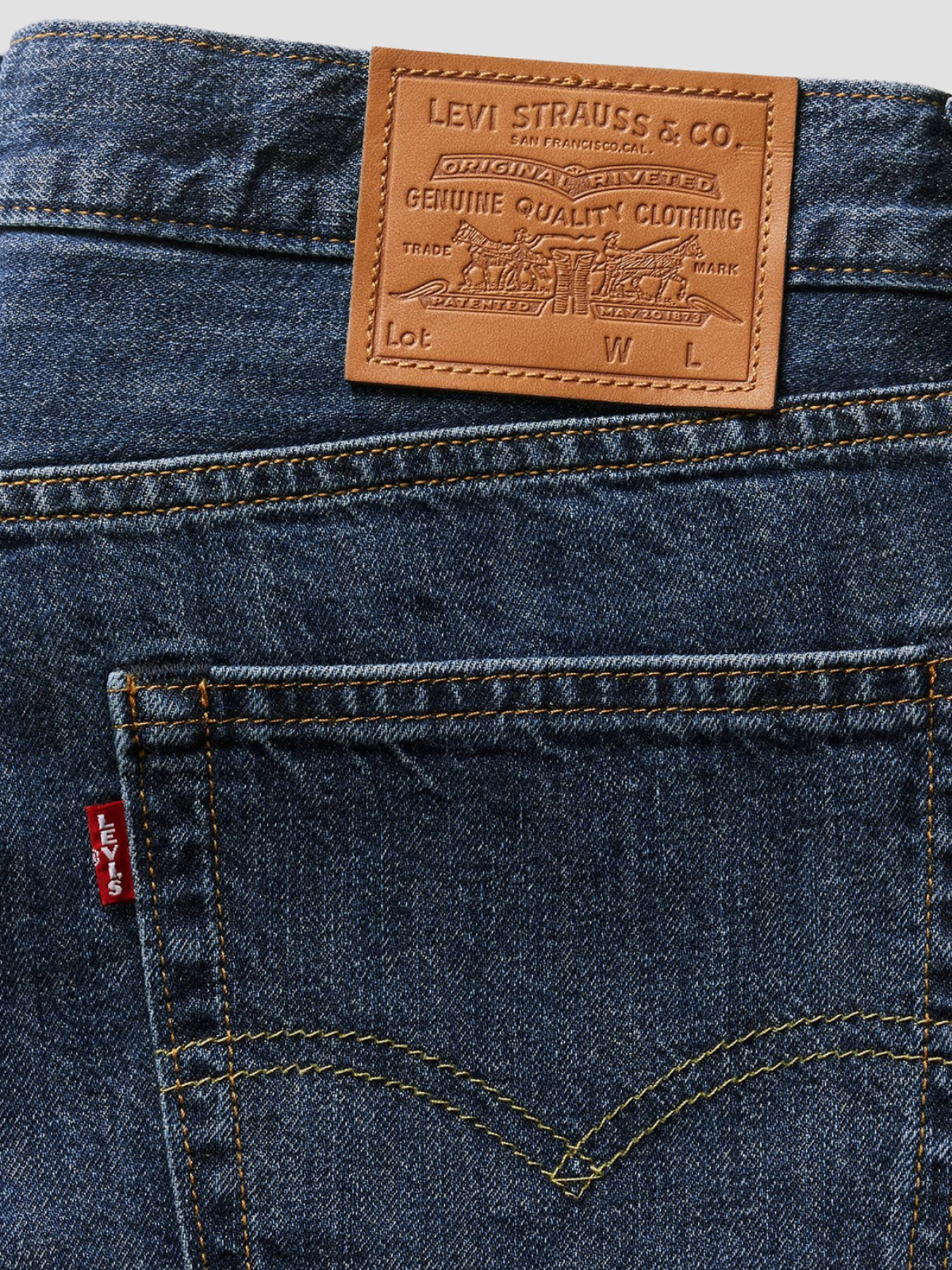 Прямые джинсы Levi's модель 000LO;0011 Прямые джинсы Levi's модель 000LO;0011 Фото