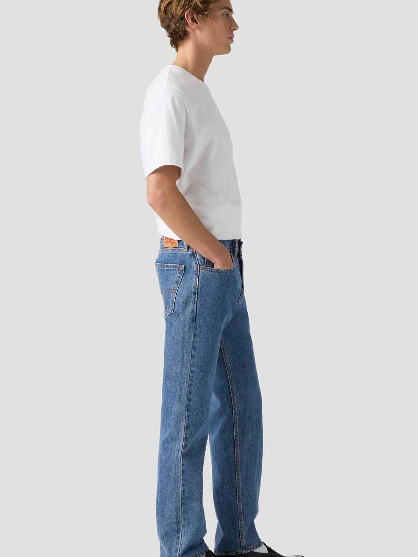 Прямые джинсы Levi's модель 00505;4891 Прямые джинсы Levi's модель 00505;4891 Фото