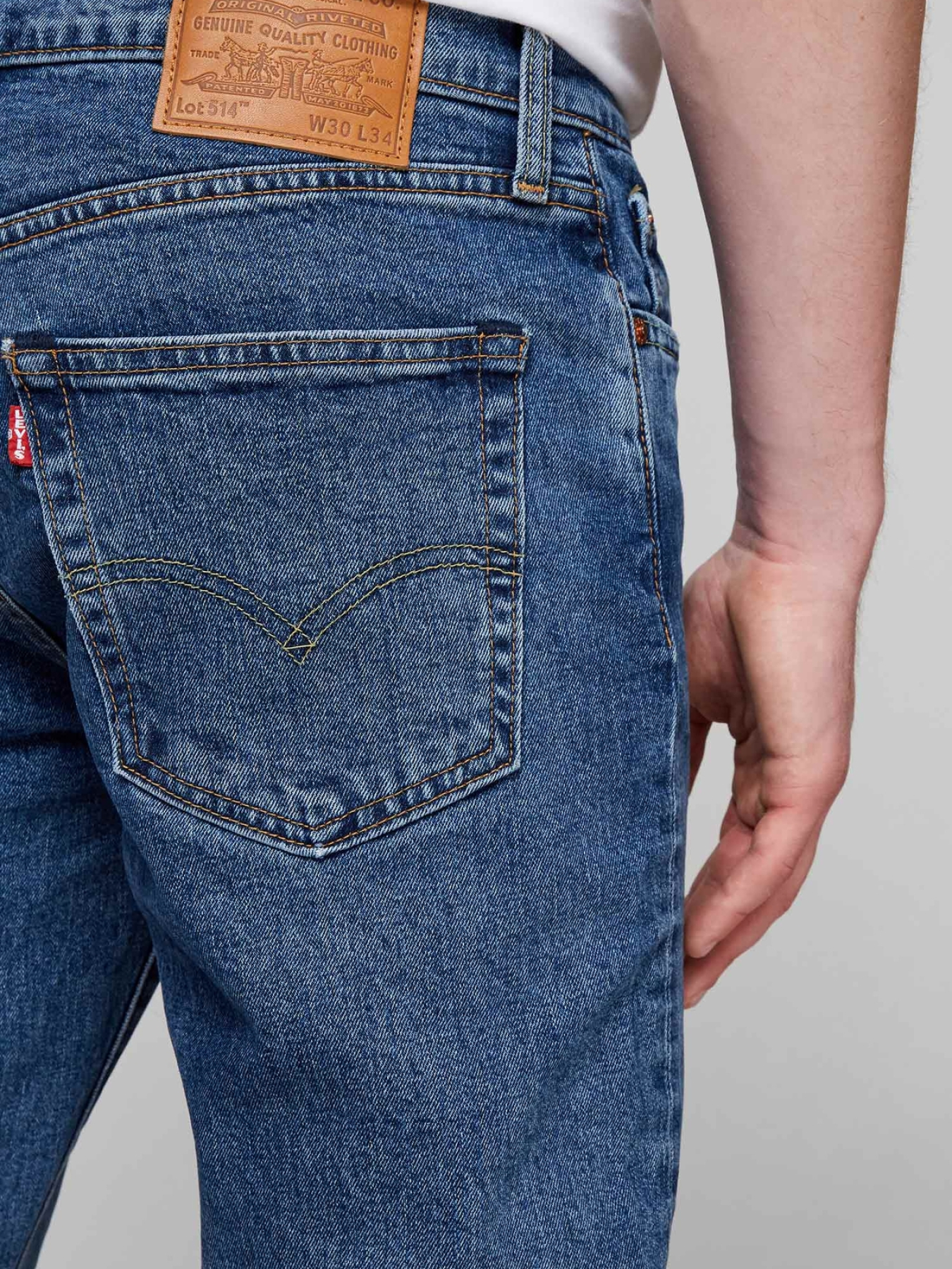 Прямые джинсы Levi's модель 00514;1267 Фото