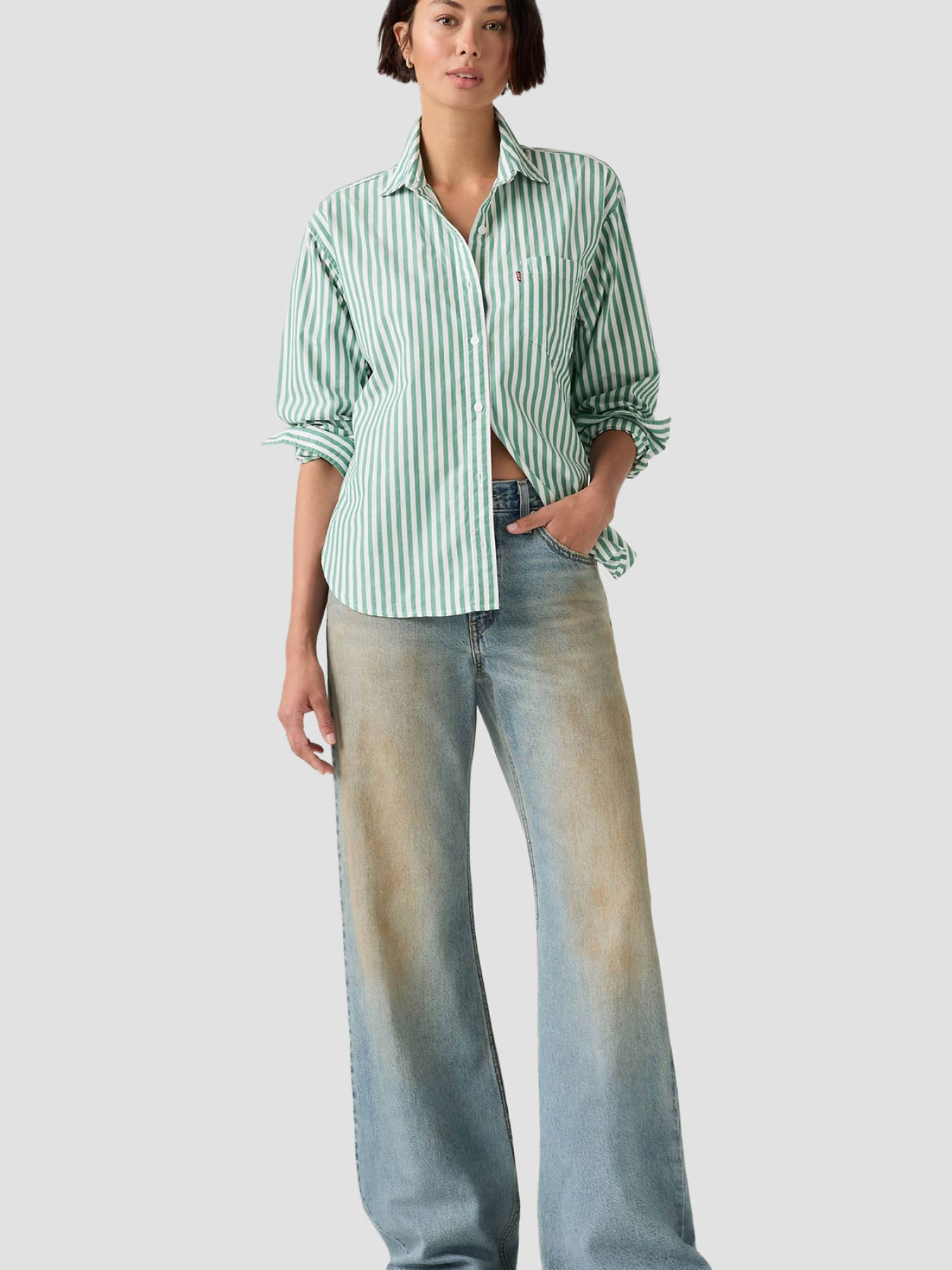 Широкі джинси Levi's модель 005DO;0007 Широкі джинси Levi's модель 005DO;0007 Фото