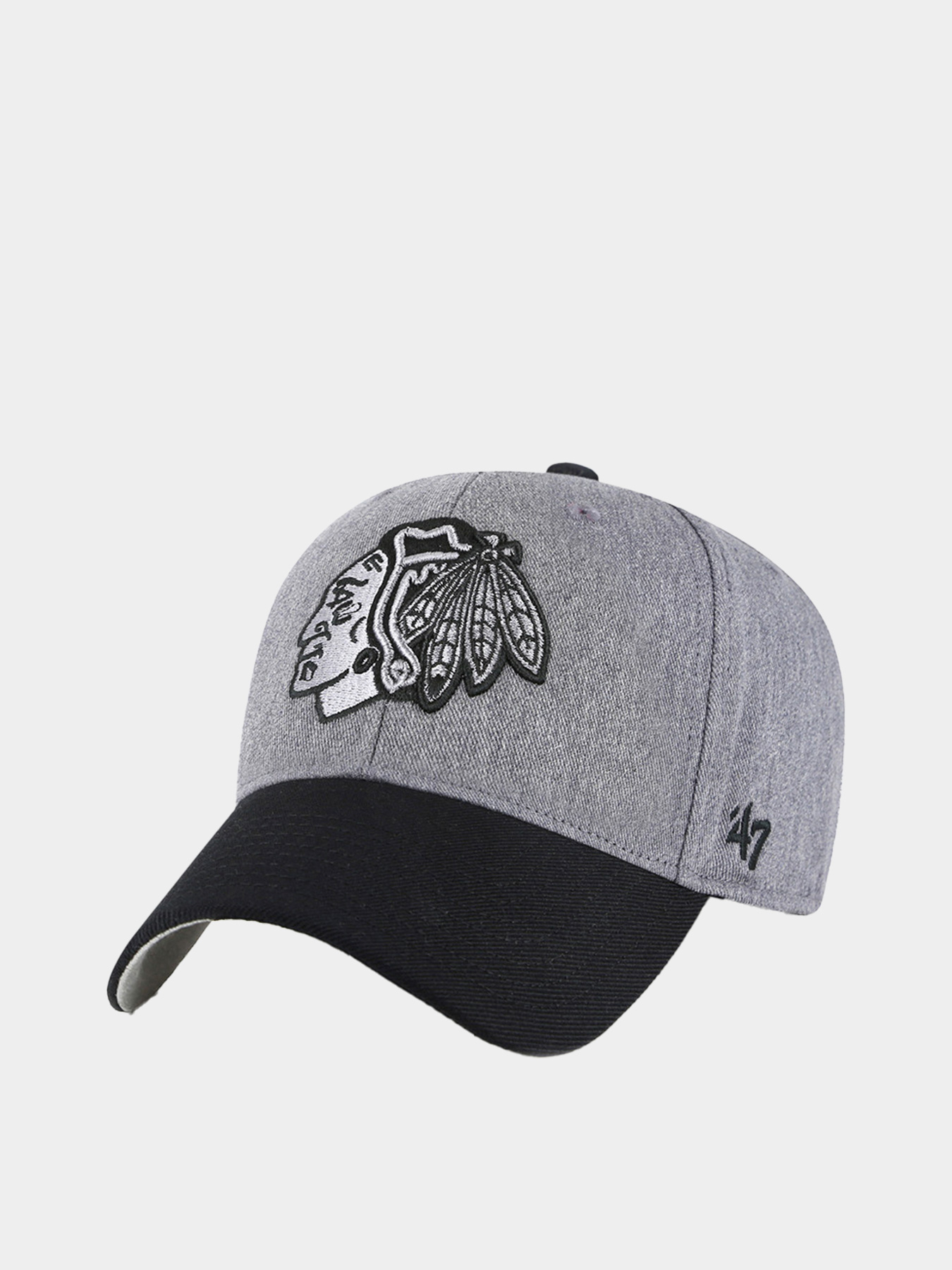 Кепка (mvp) 47 Brand CHICAGO BLACKHAWKS GRANITE модель GRNIT04ETP-CCA Фото