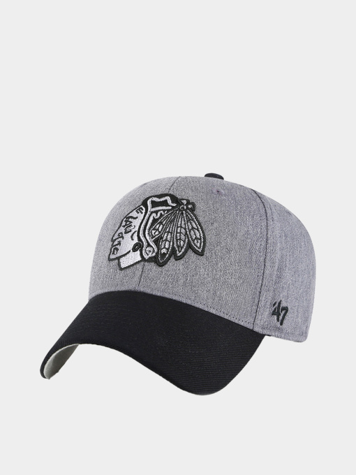 Кепка (mvp) 47 Brand CHICAGO BLACKHAWKS GRANITE модель GRNIT04ETP-CCA Фото