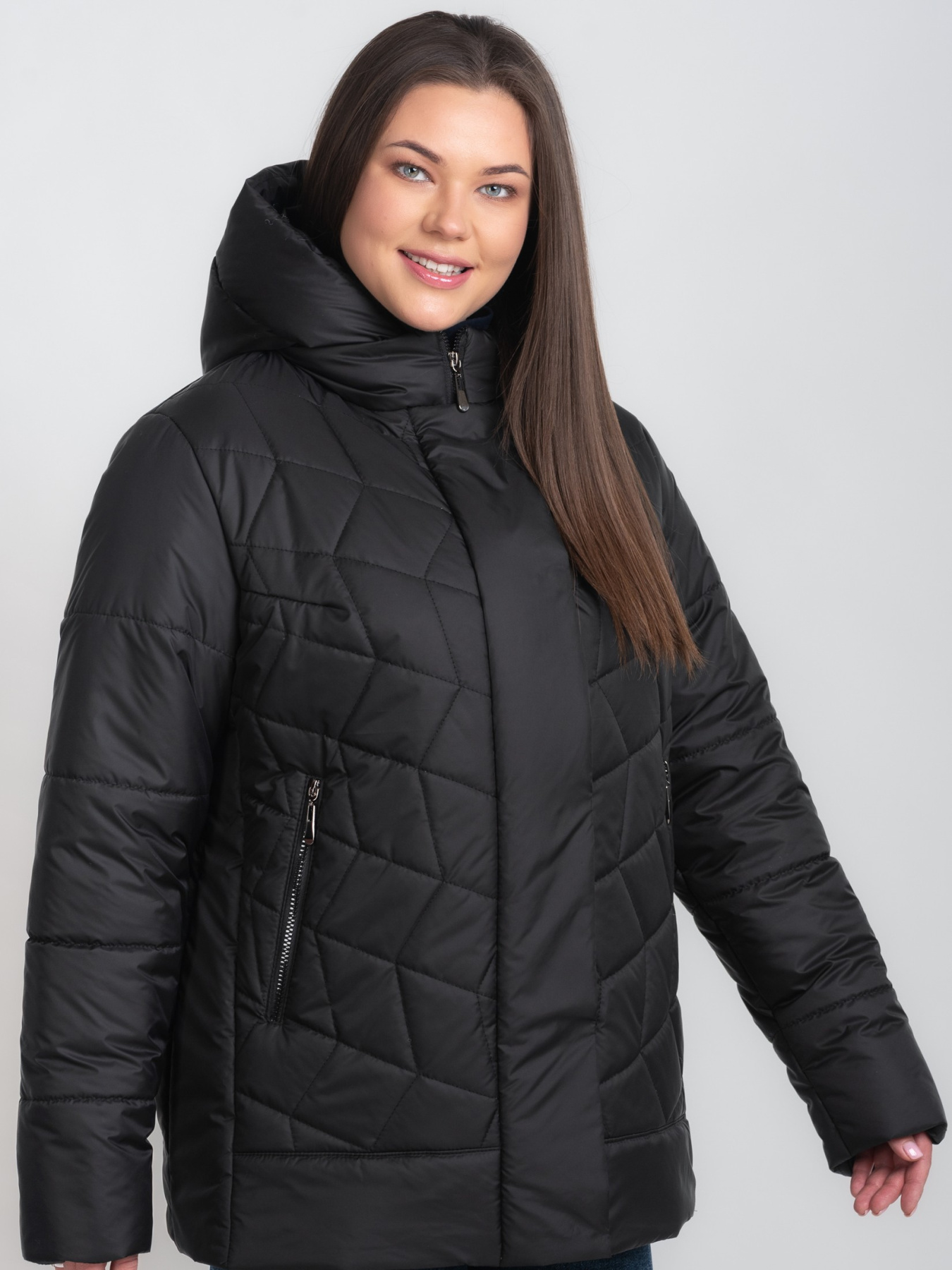 Демисезонная куртка UVENTUM модель LR-201-BLC Фото