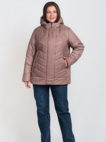 Демісезонна куртка UVENTUM модель LR-201-mocha Фото