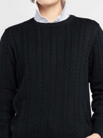 Свитер женский W10.60.02.535 Arber черный трикотажный модель W10.60.02.535 Фото