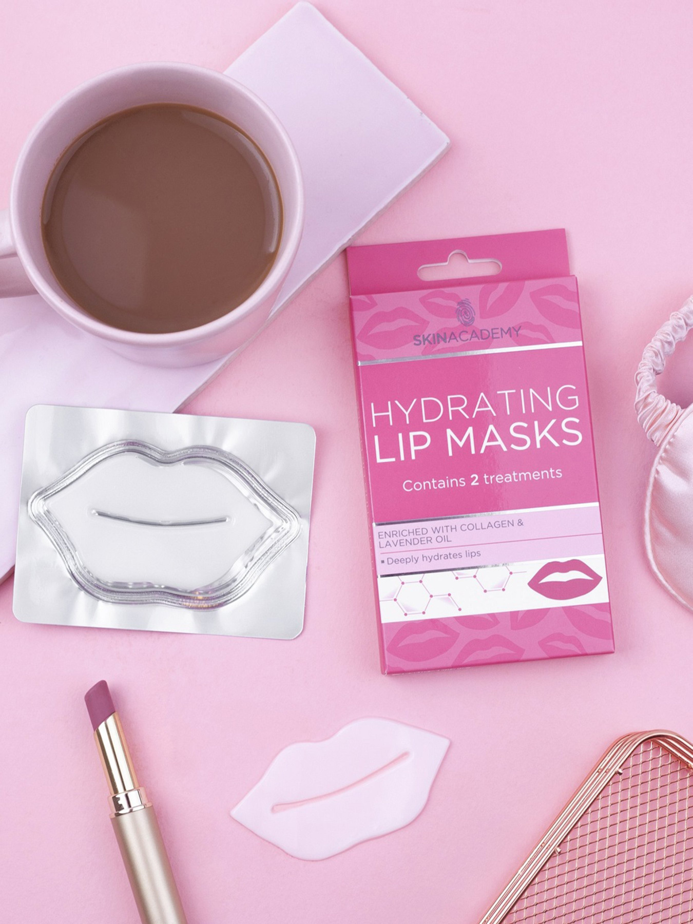 Маска для губ 2 шт Skin Academy модель 5031413997347 Фото