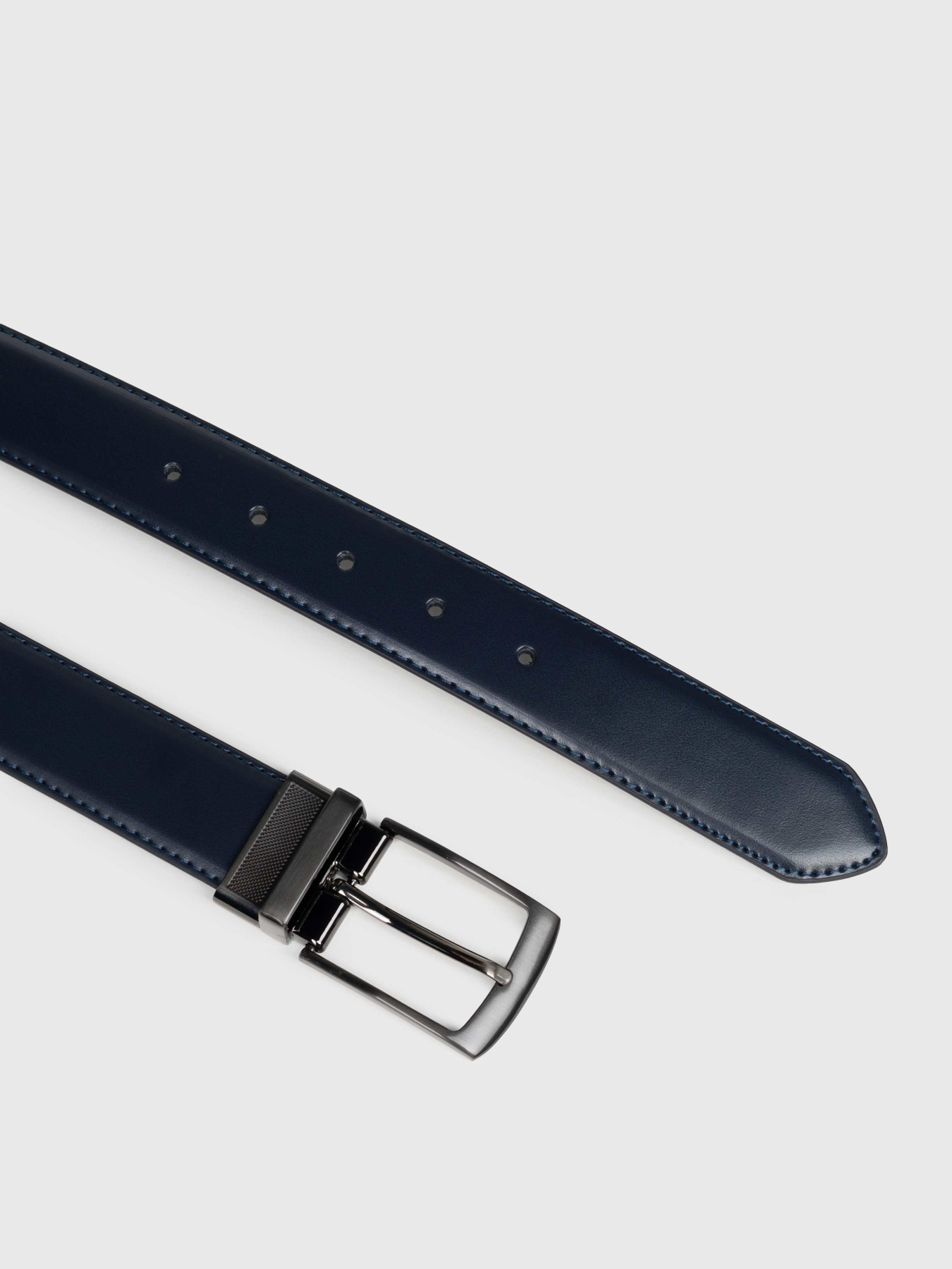 Ремінь чоловічий M06.03.09.611 Arber темно-синій шкіряний модель M06.03.09.611 Фото