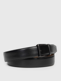 Ремень мужской M06.04.02.611 Arber черный кожаный модель M06.04.02.611 Фото