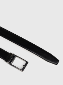 Ремень мужской M06.04.02.611 Arber черный кожаный модель M06.04.02.611 Фото