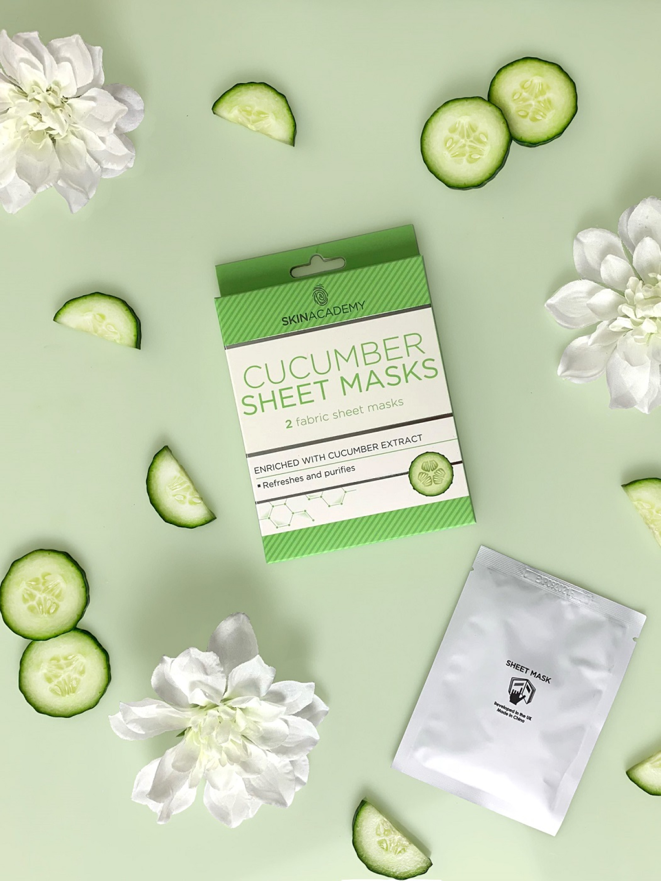 Маска тканевая для лица 2 шт Skin Academy модель 5031413997132 Фото