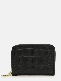 Женский кожаный кошелек Borsa Leather модель K11318bl-black Фото