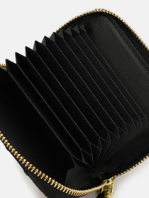 Женский кожаный кошелек Borsa Leather модель K11318bl-black Фото