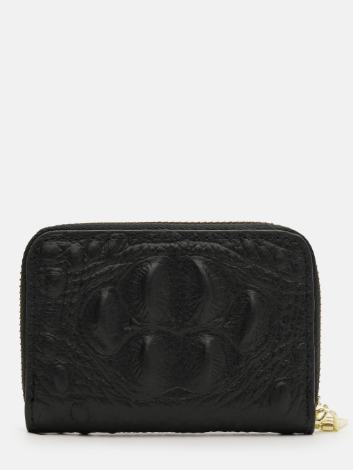 Женский кожаный кошелек Borsa Leather модель K11318bl-black Фото