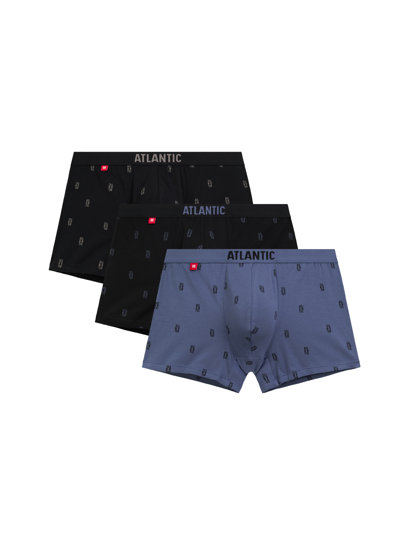 Набор трусов Atlantic модель 3MH-227_CZA_DENJ_CZA Набор трусов Atlantic модель 3MH-227_CZA_DENJ_CZA Фото