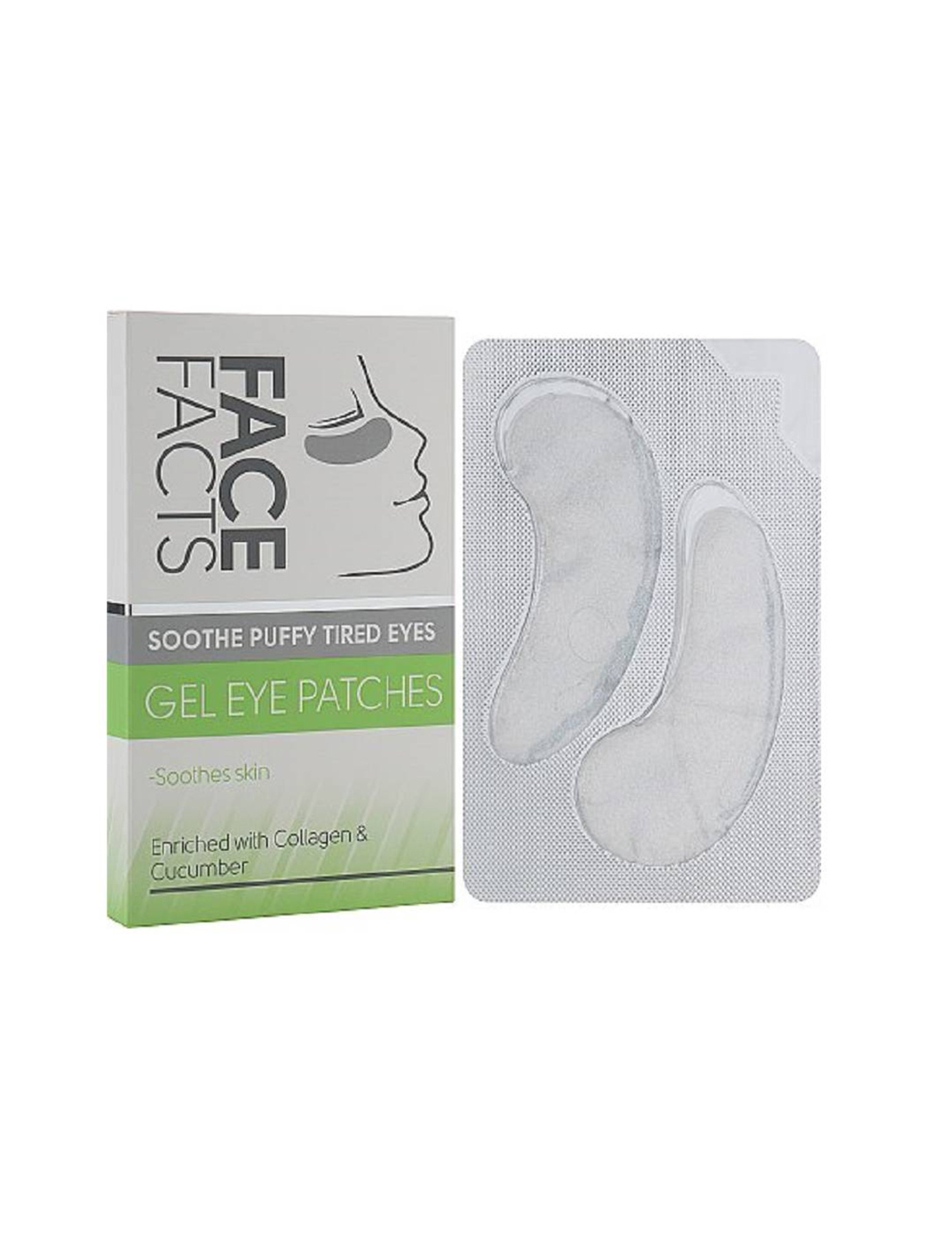 Патчі під очі, 4 пари Face Facts модель 5031413982138 Фото