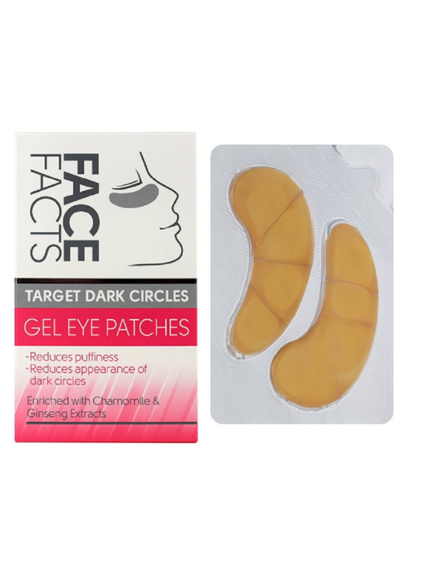 Патчи под глаза, 4 пары Face Facts модель 5031413982169 Фото