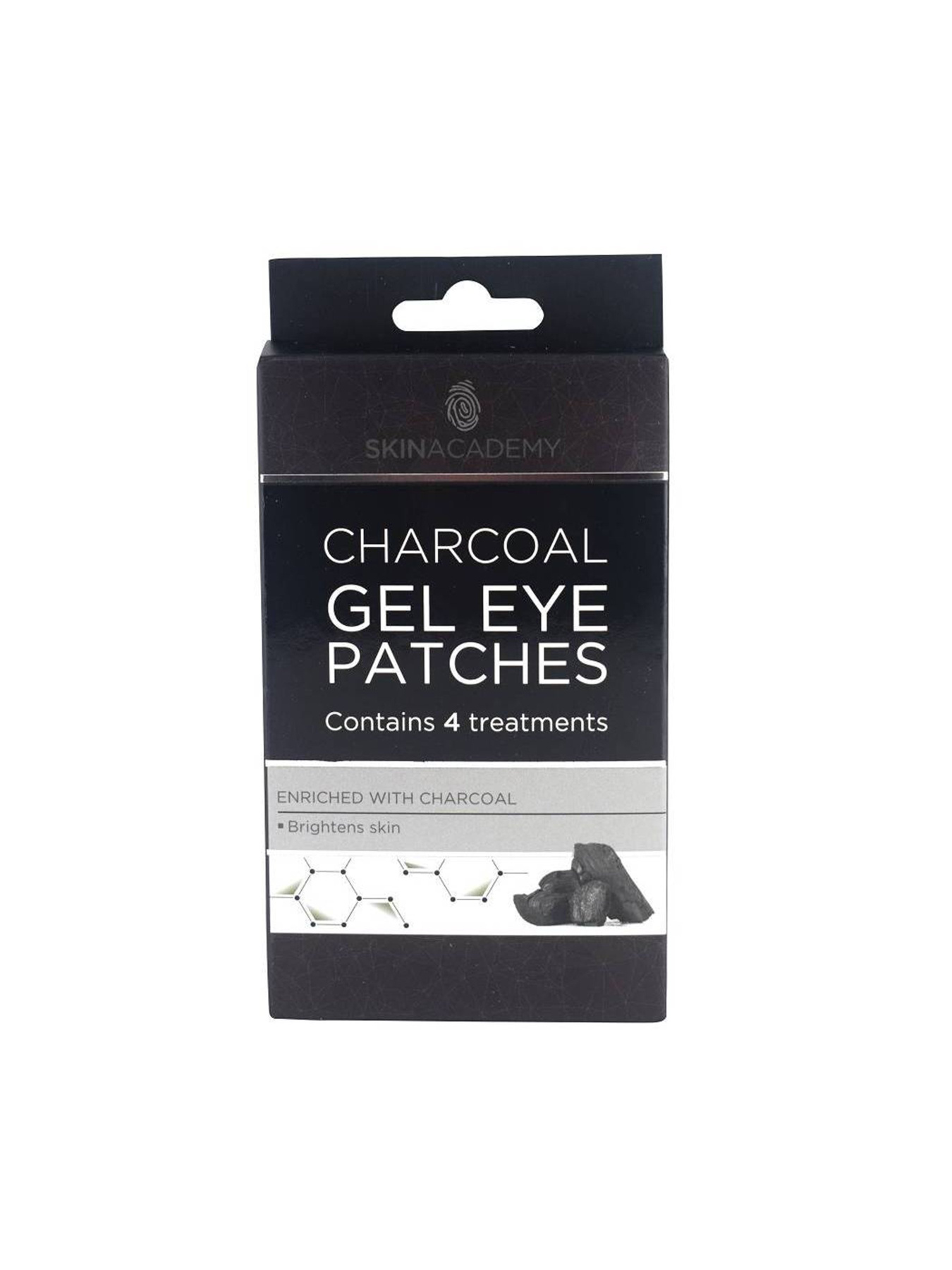 Патчи под глаза Skin Academy Charcoal гелевые 4 пары Skin Academy модель 5031413912111 Фото