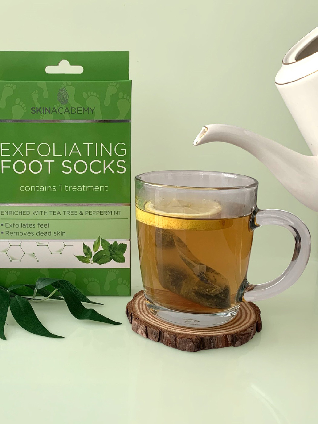 Пілінгові носочки для ніг 1 пара Skin Academy модель 5031413989953 Фото