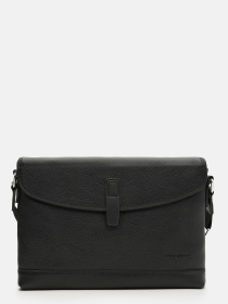 Мессенджер Borsa Leather модель K18868bl-black Фото