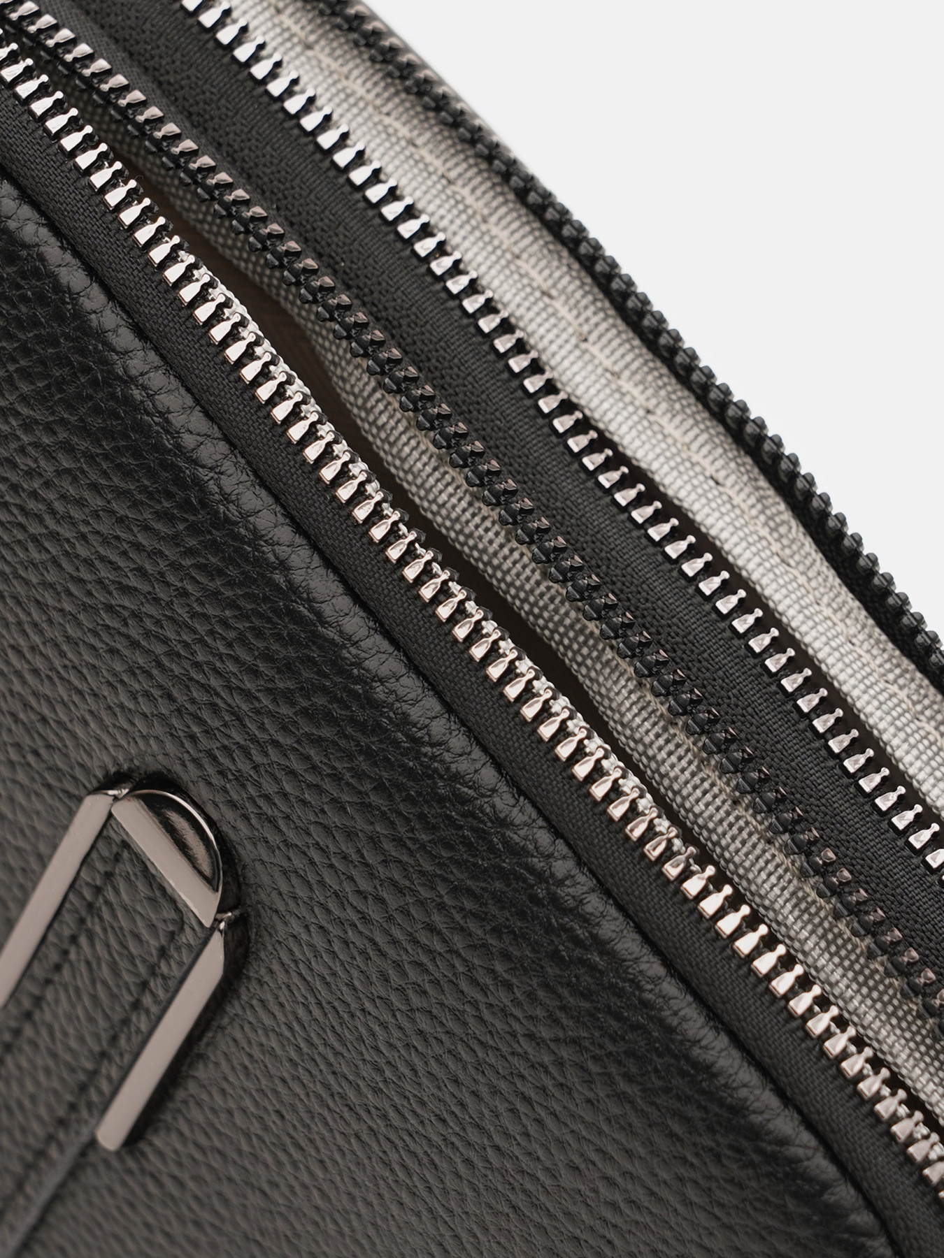 Клатч Borsa Leather модель K188084bl-black Фото