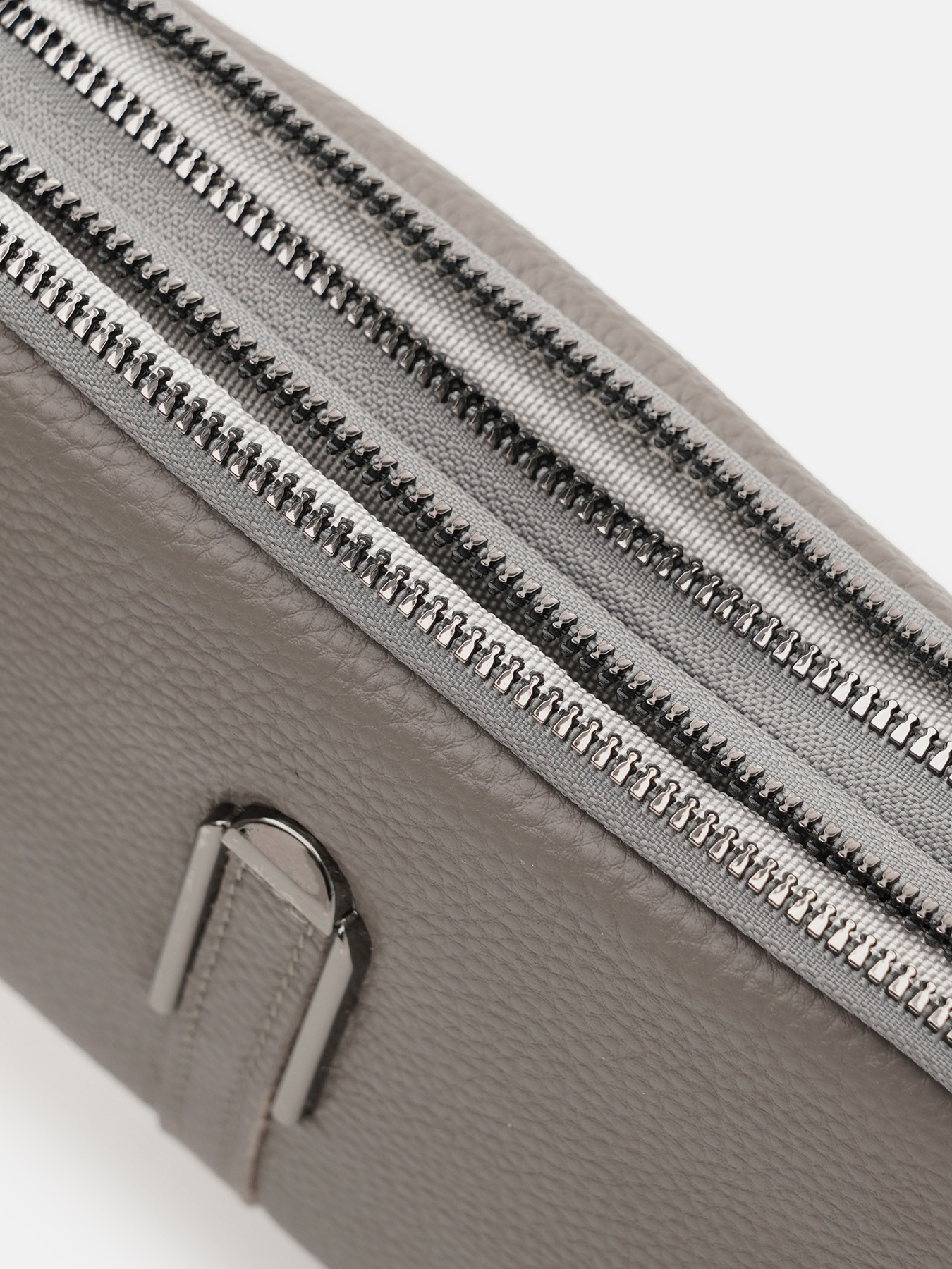 Клатч Borsa Leather модель K188084gr-gray Фото