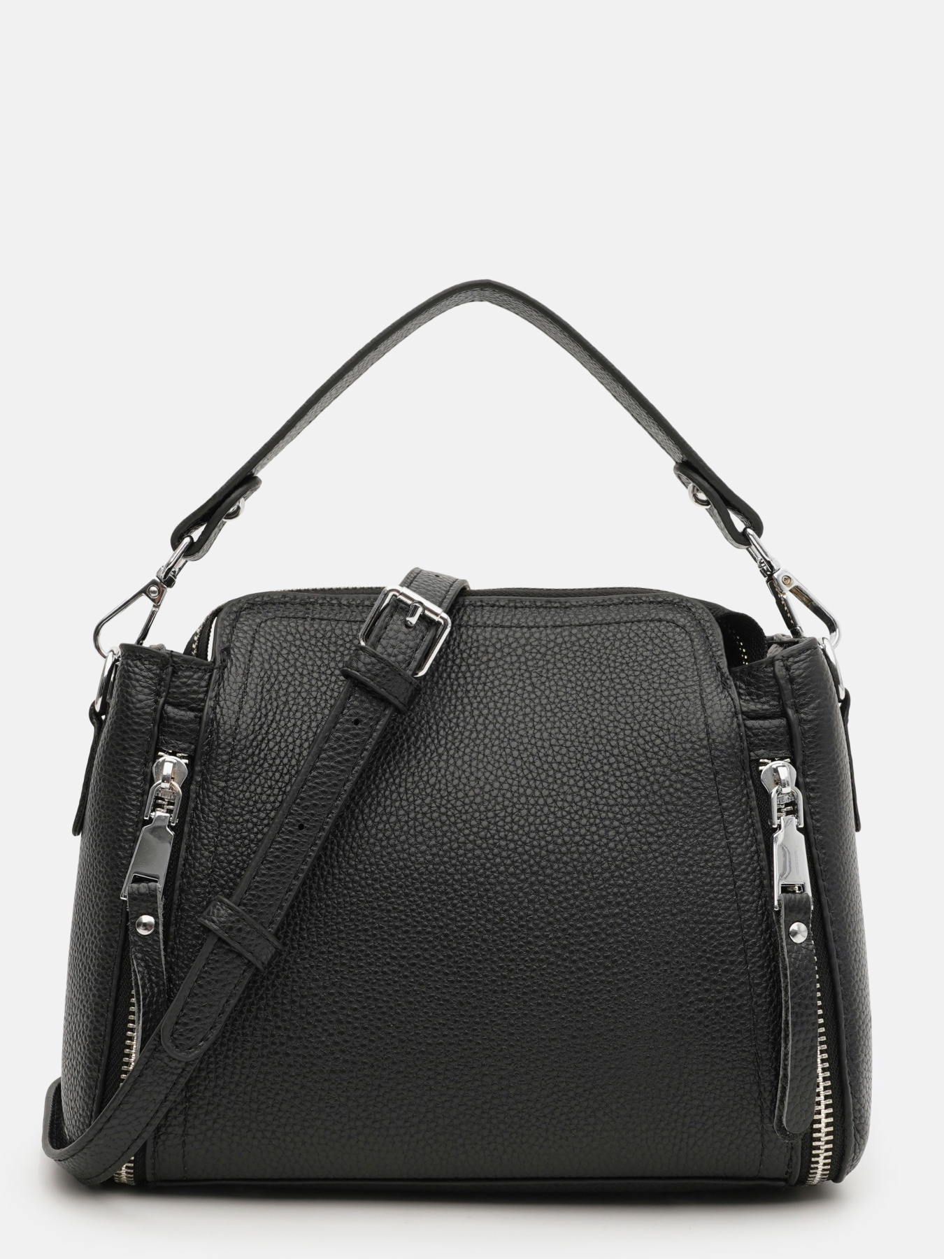 Кросс-боди Borsa Leather модель K10018bl-black Фото