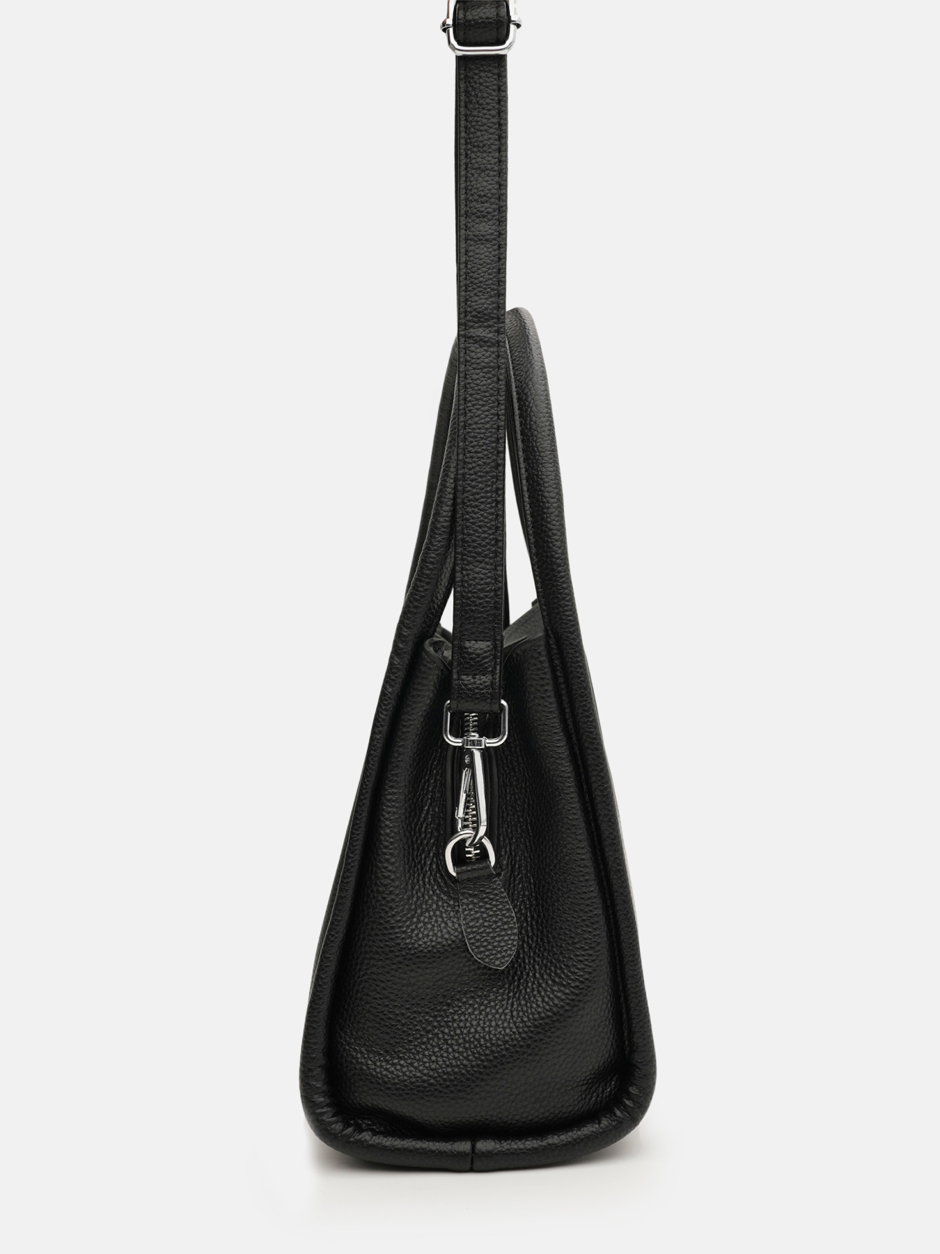 Сумка Borsa Leather модель K1607bl-black Фото