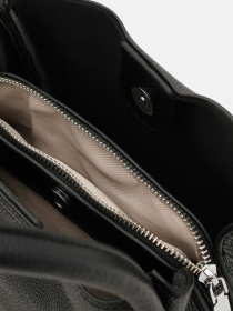 Сумка Borsa Leather модель K1607bl-black Фото