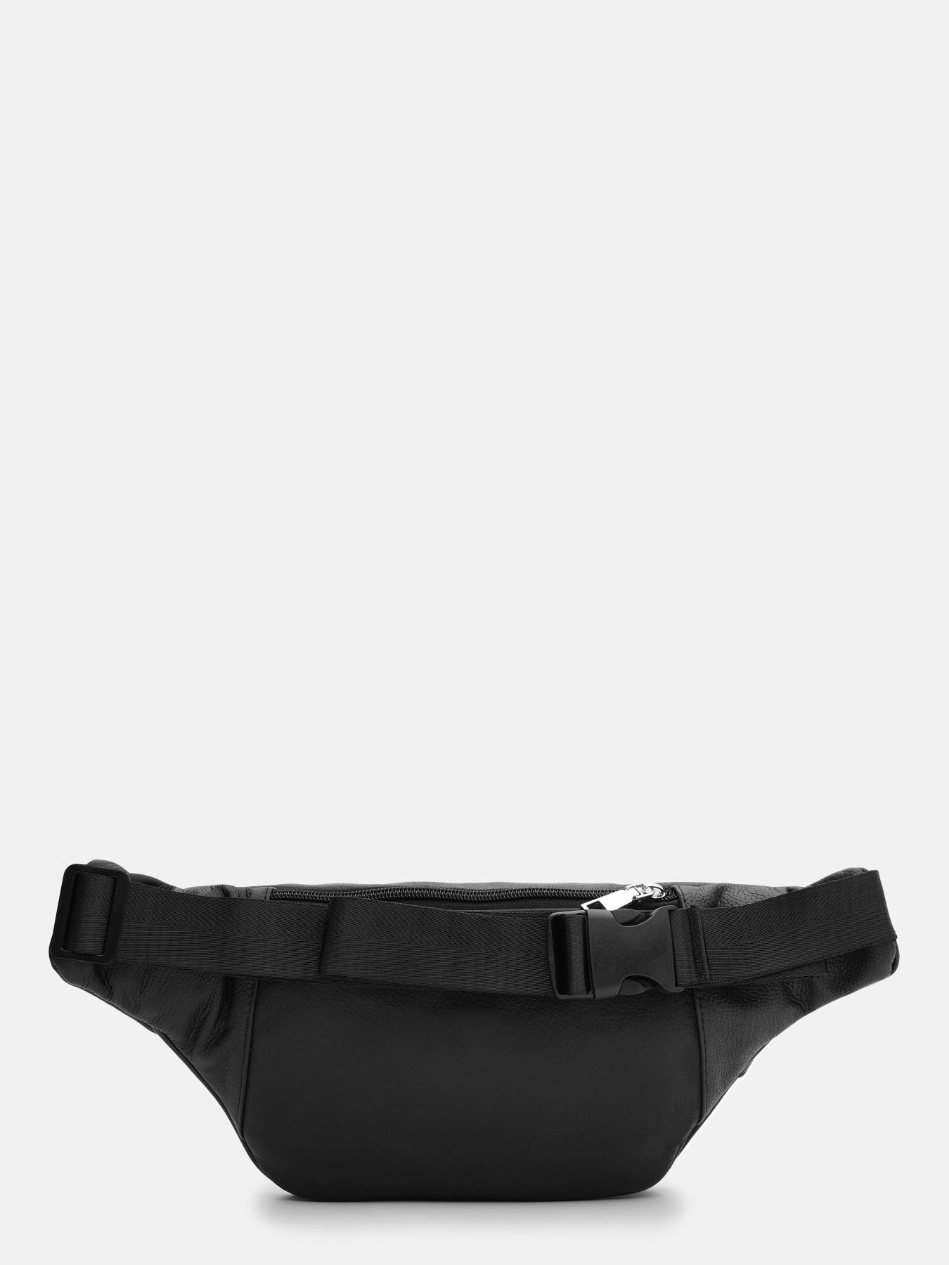 Поясная сумка Borsa Leather модель K1381bl-black Фото