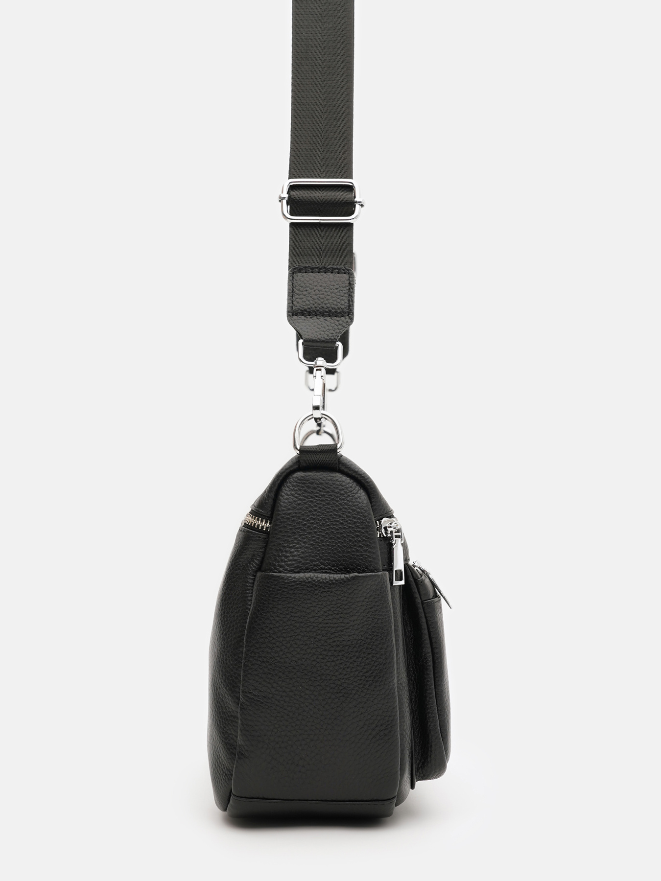 Кросс-боди Borsa Leather модель K17109bl-black Фото