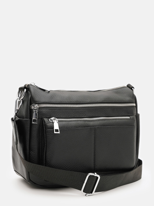 Кросс-боди Borsa Leather модель K17109bl-black Фото