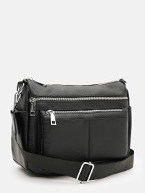 Кросс-боди Borsa Leather модель K17109bl-black Фото